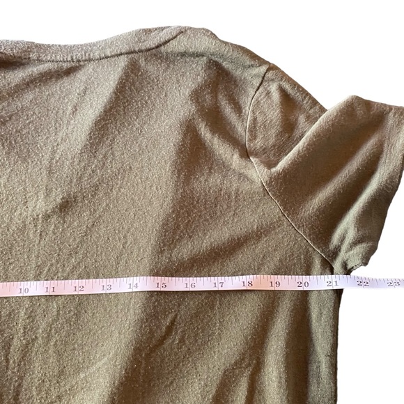 Gap Men’s Short Sleeve Crew-neck Sweat T-shirt Green Size XL - Picture 10 of 14